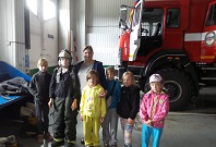 Экскурсия в пожарную часть
