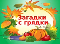 Загадки с грядки!