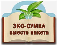 «Эко-сумка вместо пакета».