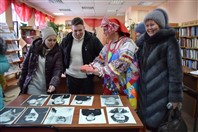 Ярмарка в сельской библиотеке.
