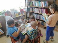 Юные читатели детского сада